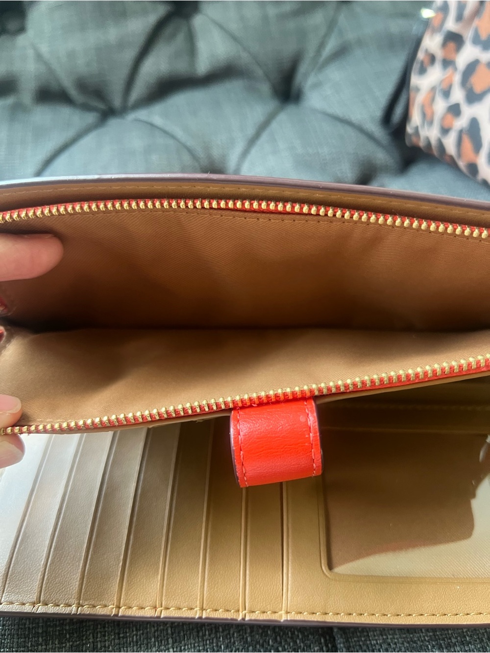 COACH Slim Wallet Style 58586 - Picture 13 of 15